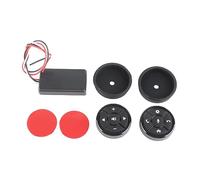 Phefop Controlador del Volante, Radio Inalámbrico, Botones de Control Remoto del Teléfono de Respuesta de Navegación, Universal para el Reproductor de Automóvil GPS GPS (10 botones)