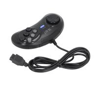 Phefop Controlador Retro Gamepad Plug and Play Controlador Clásico Gamepad 9 Pin Compatible 9 Pin Plug Play Retro de Juego Clásico 16