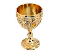 Phefop Copa de Vino de Metal Tallada a Mano de Aleación de Zinc Cáliz Medieval 12 Oz Taza para Beber Irrompible para el Hogar Bar Cócteles Tostadas de Boda Amantes del café y el Whisky