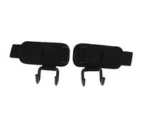 Phefop Correas de Levantamiento de Pesas Ganchos de Soporte de Muñeca de Acero de Nailon 2 Piezas Cinturón de Agarre Ajustable 18,5 X 8,5 Cm para Levantamiento de Pesas Barbell Press de Banca