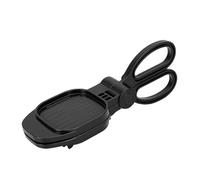 Phefop Cortador de Fresas y Plátano, Cuchillas de Acero Inoxidable ABS, Cortador de Frutas para Frutas y Verduras Blandas, con Diseño Apto para Lavavajillas para Tazones de Batidos (BLACK)