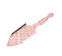 Phefop Cuchara de Absenta, Acero Inoxidable 304, Peso Cómodo, Curvo Funcional para Camareros, Ideal para Amantes de los Cócteles (Oro rosa)