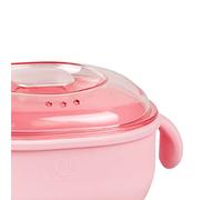 Phefop Desmontaje del Calentador de Cera para la Carga de Cabello portátil: Cera Eficiente de Cabello para el Eléctrico para Salón de Belleza, Metal (EU enchufe 220V)