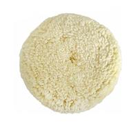 Phefop Discos de Pulido de Lana 3 Pulgadas Kit de Almohadillas para Coche | Disco de Pulido de Lana Natural, Almohadilla Pulidora para Metal y Acero Inoxidable, Ideal para Reparación de Carrocería de