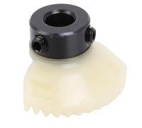 Phefop Engranaje en Forma de Ventilador Pieza de Repuesto de Ventilador Compacto y Eficiente Plástico de Ingeniería Engranaje Impulsor de Gancho de 3 X 2,2 Cm Ajuste de bajo Ruido para Modelos de
