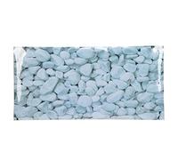 Phefop Fondo de Decoración, Patrón de Guijarros Blancos Imagen PVC Aquarium Self Adhesive Wallpaper 61 * 30 Cm, Se Adapta a la Mayoría los Acuarios, Imágenes Alta Definición, Material PVC, Aplicación