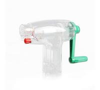 Phefop Generador de Manivela para Energía de Emergencia, Salida de 6,3 V CC con Bombilla en Miniatura, Kit de Ciencia Educativa de Plástico ABS para Enseñanza de Física y Experimentos