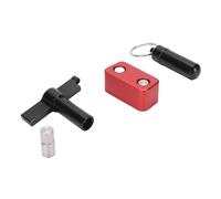 Phefop Herramienta de Bloqueo de Puerto OBD, Protector de Puerto OBD Antirrobo de Aleación de Aluminio, con Estructura a Prueba de Manipulaciones, para Automóviles, SUV y Camiones
