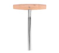 Phefop Herramienta de Broca para Clavija de Cola de Guitarra, Expansor de Orificio Manual con Mango de Madera de Acero Inoxidable, para Guitarra Acústica, bajo, Ukelele, Mandolina,