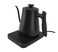 Phefop Hervidor Eléctrico, 1.0L, 1200W, Estilo de Cuello de Cisne Inteligente, Control de Temperatura Variable, Apagado Automático, Pantalla de Pantalla HD, Material de (EU enchufe 220V)