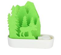 Phefop Humidificador para Reptiles, Difusor de Aire de Planta de Simulación de Estilo Bosque Noruego, Silencioso y de Frío, Ideal para Lagartos, Tortugas, Serpientes Pequeñas y la