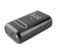 Phefop Inflador de Neumáticos Portátil, Bomba de Aire Inalámbrica de 150PSI con Manómetro, Recargable por USB para Automóviles y Motocicletas