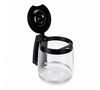 Phefop Jarra de café de Repuesto para 12 Tazas, de Vidrio de Borosilicato de 1,8 L con Boca Ancha, Apta para Lavavajillas, Resistente, Diseño Resistente Al Calor para Uso Diario en el Hogar