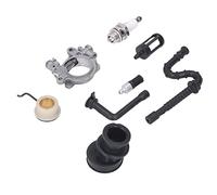 Phefop Juego de Bomba de Aceite, Hierro y Plástico, Kit de Repuesto para Motosierras 029 039 MS290 MS310 MS390, Incluye Engranaje de Bomba de Aceite y Bujía para un Funcionamiento Eficiente