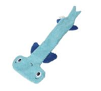 Phefop Juguete Chirriante para Perros, Juguete Masticable Interactivo sin Relleno para Perros Pequeños, Medianos y Grandes, Limpieza de Dientes, Mata el Tiempo, Alivia el Aburrimiento (Blue)