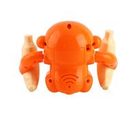 Phefop Juguete de Mono Rodante, Juguete Interactivo Educativo con Bordes Lisos, Actividad Física para Niños Pequeños y Niños (Orange)