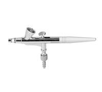 Phefop Kit de Aerógrafo G1/8, Bolígrafo Pulverizador de Pintura de Latón con Bloqueo de Gatillo para Decoración del Hogar e Impresión de Modelos (Calibre 0.4mm)