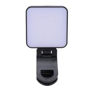 Phefop Luz Magnética para Selfies para Teléfono, Luz LED de Videoconferencia de Alto CRI con 3 Modos de Color, Panel sin Bordes, Ajuste de ángulo de 360 Grados, USB C Recargable para Llamadas