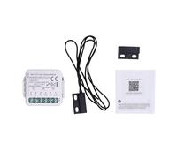 Phefop Mando a Distancia Inteligente para Abrir Puertas de Garaje WiFi, Compatible con la Aplicación Home, No Necesita Concentrador con Temporizador de Cierre Automático para Acceso (QS-WIFI-S10-C03)
