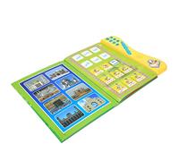 Phefop Máquina de Lectura árabe para Niños, Libro de Aprendizaje Electrónico para Niños, Herramienta de Desarrollo del Lenguaje para (666A)