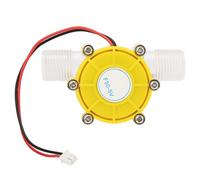 Phefop Microgenerador Hidroeléctrico, Bomba de Movimiento de Agua DC 5V, Generador de Energía Hidroeléctrico Compacto para Computadora Al Aire Libre, Iluminación de TV, (F50 5V amarilla transparente)