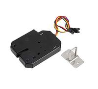 Phefop Mini Bloqueo de Control Eléctrico, Fuerza de 150 Kg, Bloqueo de Pernos DC 12V 2A para Gabinete, Diseño Delgado para Casilleros de Entrega, Casillero de Autoservicio, Gabinete