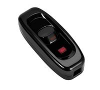 Phefop Mini Interruptor de Iluminación, Construcción de Plástico, Interruptor de Lámpara de Encendido y Apagado en Línea con Indicador LED, para Lámpara de Mesa, de Escritorio, de Pared (BLACK)