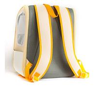 Phefop Mochila Transportadora para Gatos con Ventana Transparente, Tela de Primera Calidad Fácil de Limpiar, Diseño de Gran Espacio para Viajes y Senderismo Al Aire Libre (Colega)