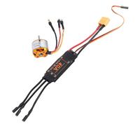 Phefop Motor sin Escobillas ESC Combo Set Metal 2212 KV2200 RC Motor con 40A ESC sin Escobillas 2 a 4S XT60 5V 3A BEC para RC Drone Helicóptero FPV Pilotos