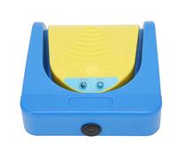 Phefop Pedal de Interruptor de Pie USB, Pedal de un Solo Pie ABS con USB con Cable y BT Inalámbrico, Interruptor Mecánico, Alta Sensibilidad, Control Ergonómico para Transcripción de Oficina de Juegos