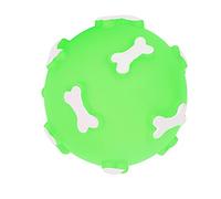 Phefop Pelota de Juguete para Perros, Juguete para Masticar de Vinilo No Tóxico con Cuerda, Pelota para Masticar para Perros Pequeños, Medianos y Grandes, para Jugar en Interiores y Exteriores (GREEN)