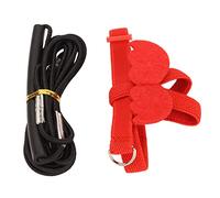 Phefop Pet Bird Belt Line Leash Bird Flying Gurness Traction Rope para Loros Scarlet Macaw, Correa de Cofre de Banda Elástica Premium para Entrenamiento o Caminar Al Aire Libre (Rojo)