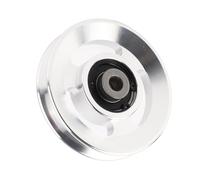 Phefop Polea de Gimnasio de 90 Mm, Aleación de Aluminio, Diseño Liviano, Movimiento Suave, Ideal para Equipos de Ejercicios y Gimnasios en Casa (Diámetro 90mm)