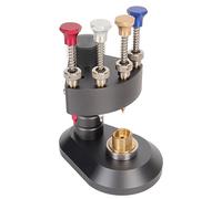Phefop Prensatelas de Manecillas de Reloj Automáticas de 4 Pines, Herramienta de Ajuste de Manecillas de Reloj, Aleación de Aluminio de Alta Precisión, con Eje Central de Pasadores (Instalación de 4