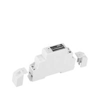 Phefop Probadores de Voltaje Medidor Eléctrico de Riel Medidor Electrónico de KWh Montaje en Riel Din de 35 Mm Salida de Pulso Pasiva para Submedición Solar AMR 220 V 5 A Digital Monofásico 2 Cables