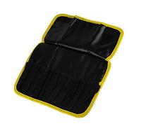 Phefop PVC PVC PSCA Bolsa de Engranaje de Aparejos de Señoría, Contiene 12 Señuelos, Cierre de Gancho y Bucle, Amarillo/, 31x22cm (Yellow)