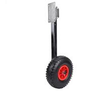 Phefop Ruedas de Lanzamiento para Barcos, Plataforma Rodante Marina de Acero Inoxidable con Posiciones de Bloqueo de 60° y 90° para Botes Inflables Jon de hasta 600 Libras de Capacidad