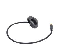 Phefop Sensor de Asistencia de Pedal de Bicicleta Eléctrica ABS 12 Imán Sensor de Cadencia de Doble Pasillo para Kit de Conversión de Bicicleta Eléctrica Actualización de Bricolaje Commuter Road