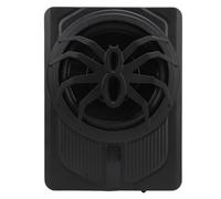 Phefop Slim 10in 800 W bajo Setwoofer Hecho de Silla con Ledmosfera Ligera para un Automóvil de Aleación de Aluminio Negro (Colorful)