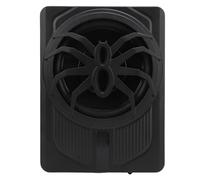 Phefop Slim 10in 800 W bajo Setwoofer Hecho de Silla con Ledmosfera Ligera para un Automóvil de Aleación de Aluminio Negro (Luz Ambiental Colorida con Control de Aplicaciones)