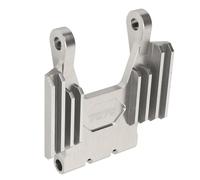 Phefop Soporte de Grifo Delantero, Aleación de Aluminio Liviana, Estabilidad Mejorada para Motocicleta LOSI 1/4 Promoto MX (Silver)