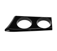 Phefop Soporte de Soporte de Copa de Consola Central para E81 E82 E87 E88 1 Serie 120i 2004-2011, Material ABS, Adecuado para el Conductor Izquierdo, con Cinta de Doble Cara, Accesorios para (Negro