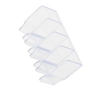 Phefop Soporte para Limpiador Facial de Pared, Material PS de Primera Calidad, Estante Organizador con Múltiples Compartimentos para Cuidado de la Piel y Pasta de Dientes, (Transparente)