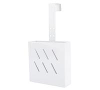 Phefop Soporte para Tableta para Limpieza de Tanque de Inodoro, Diseño Duradero de Acero Inoxidable, Fácil Instalación y Gancho Ajustable para Uso en el Baño Doméstico