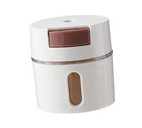 Phefop Tarros magnéticos para condimentos, control cuantitativo, organizador de caja montado en la pared que ahorra espacio, con diseño práctico, fácil de usar, para cocinas pequeñas