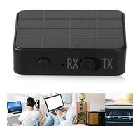 Phefop Transmisor Receptor de Audio, Adaptador de Audio Portátil Bluetooth 5.0 para Transmisión de Música en Automóviles y Televisores