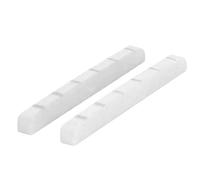 Phefop Tuerca de Guitarra Eléctrica de Hueso, Tono Superior y Claridad, Instalación Rápida, 6 Cuerdas para (WHITE)