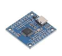 Phefop USB TTL de 4 Vías CH9344 Comunicación Programable Baude Baud Velocidad Módulo de Generación de Señal de Reloj