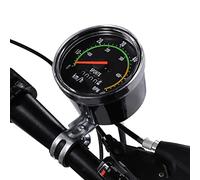 Phefop Velocímetro Mecánico para Bicicleta, Ciclocomputadoras, Aleación Universal, Cuentakilómetros Analógico, Velocímetro de Mesa de Ciclismo Impermeable para Viajes Al Aire, Hombres, Mujeres,