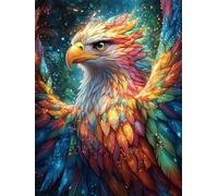 Phénix Dans le Jardin de feu Puzzle 300 Piezas Papel Mayores Mitos Animal Planta Terapia Ocupacional Alivio Estrés Tiempo Libre En Casa Regalo Original 300 PCS